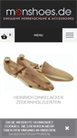 Mobile Screenshot of menshoes.de